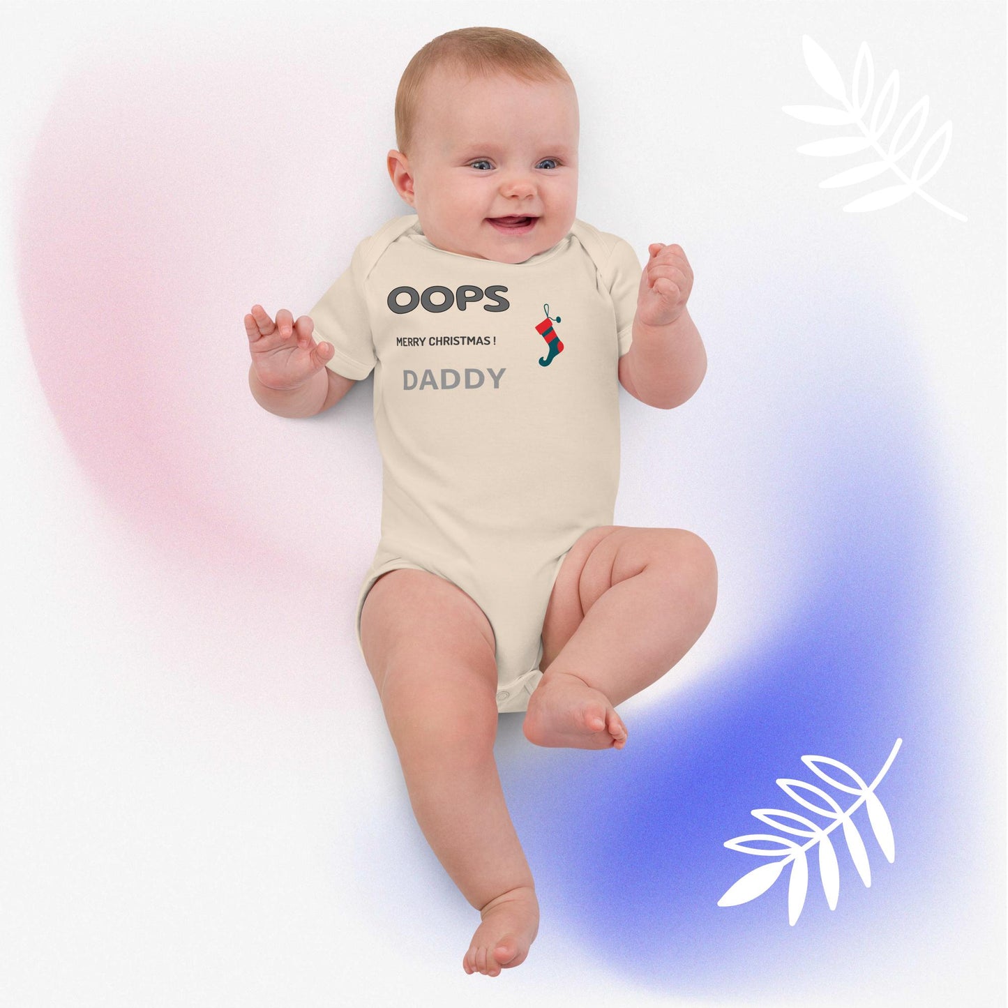 Organic cotton baby bodysuit