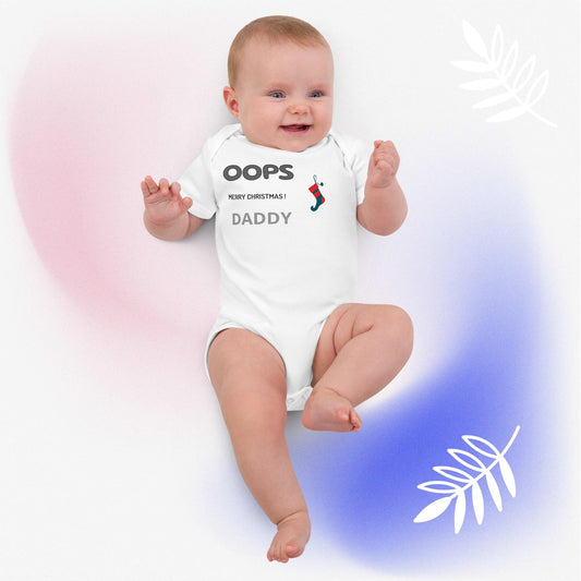 Organic cotton baby bodysuit